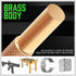 SWANLAKE 8-Piece Brass Punch Set, Removing Repair Tool 1/8" - 5/16" Brass Pin Drive Punch Set