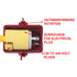 Master Lock 488 Electrical Plug Lockout - Lockout Tagout, 220-550 Volts