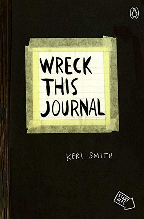 Random House Wreck This Journal Expanded Edition 5.5"X8.25", Black