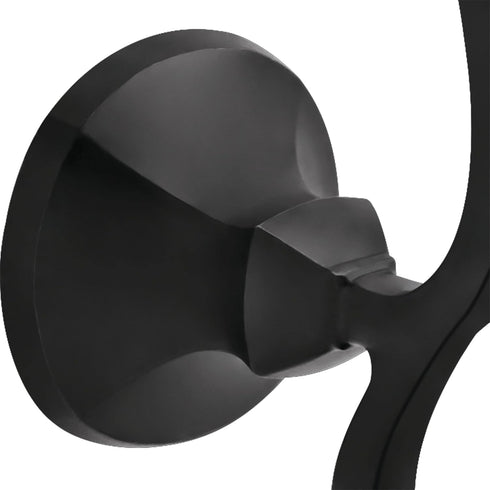 Delta Faucet 76435-BL Ashlyn Towel Hook, Matte Black