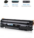 LxTek Compatible Toner Cartridge Replacement for Canon 137 CRG137, 1 Pack for ImageClass Printers
