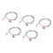 MECCANIXITY 5pcs K Type Thermocouple Temperature Sensor M6 Screw Probes 3.3ft 0 to 800°C(32 to 1472°F)