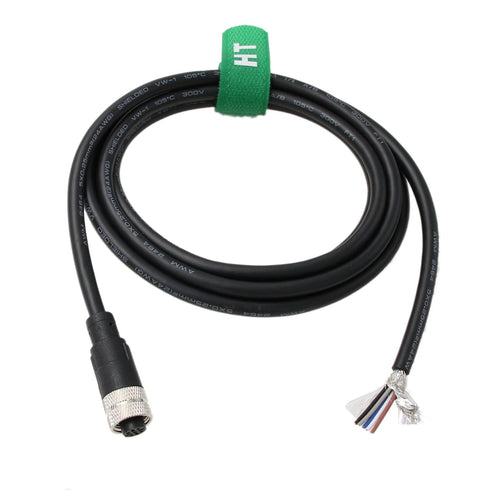 M12 A-Coded 5 Pin Female Actuator Sensor Electrical Cable, 3m for Industrial Control Automation, Network, CANopen