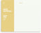 Mouse Pad Notepad for Professionals, Executive's Desk Note Pad, Minimalist Gold Foiled Dotted Layout, 9.8" x 7.9",