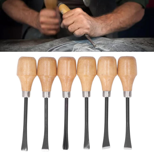 Hand Carving Tool Set - Gouges and Woodworking Chisel Set for DIY Art Craft Accessories