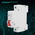 DC Circuit Breaker, 20 Amp Miniature Circuit Breaker DC MCB Single Pole, 6 KA Breaking Capacity
