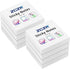 ZCZN Small Sticky Notes, 2in x 2in, 100 Sheets/Pad, 8 Pads/Pack in White
