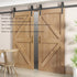 European Style Antique Barn Door Handle, Metal Sliding Door Pull Handle for Cabinet Hardware Accessory