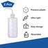 250pcs Tattoo Bottles Bags with 2pcs 250ml Tattoo Wash Bottles, Disposable Squeeze Bottle Sleeves for Tattoo Kits