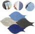 8 12.20X6.69X0.70In MAGICLULU Pcs Fish Felt Tiles Self-Adhesive Bulletin Board Decorative Wall Stickers for Office Home