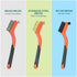 SALI 5pcs Wire Brushes for Cleaning, Rust Removal with Curved Handle Grip