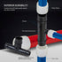 Poly Pex-A Expansion Tee Fitting, 1/2" x 1/2" x 3/4", Plastic Pipe Fitting for Pex-A Tubing