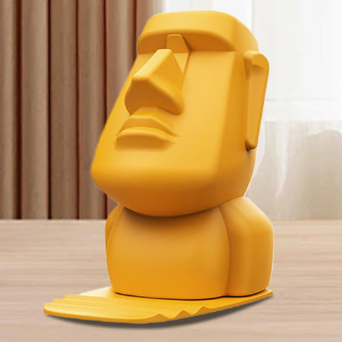 Generic Funny Glasses Holder - Eyeglass Holder Rack For Nightstand | Statue Glasses Holder For Desk | Easter Island