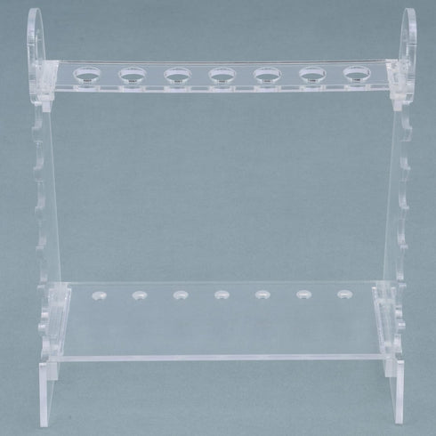 stonylab Detachable Plexiglass Pipette Rack, Pipet Holder Stand with 1.5 cm Hole Diameter