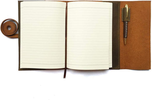 Lined Paper Refill Notebooks for Sovereign-Gear Refillable Leather Journal, Eco-Friendly, A5 Ruled Notepad, 240 Pages