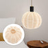 2.75 Inch Set 2 STOBOK Rattan Lamp Shade Small Woven Wicker Light Cover of Decorative Lampshades for Table Lamp Living