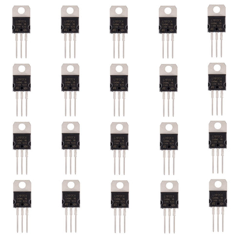 BOJACK IC 7812 Voltage Regulator - Output 12 V 1.5 A Integrated Circuits L7812 (Pack of 20)