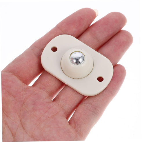 8pcs Sticky Pulley Swivel Caster Wheels for Storage Bin Adhesive Casters Ball Bearings for Kitchen Rolling Cart