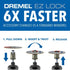 EZ728-01 11-Piece Dremel EZ Lock Cutting Accessory Micro Kit