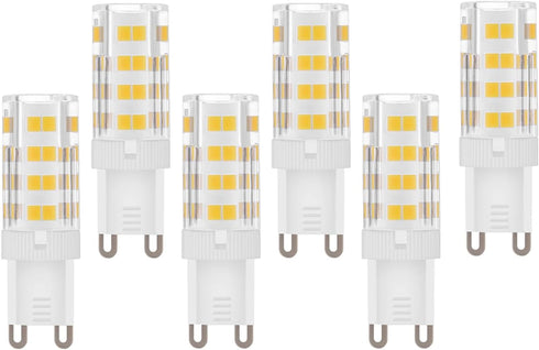 G9 LED Bulb 120V 4W 40 Watt T3/T4 G9 Halogen Equivalent No-Flicker