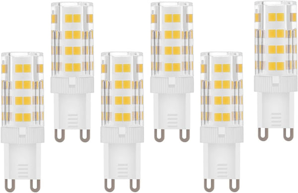G9 LED Bulb 120V 4W 40 Watt T3/T4 G9 Halogen Equivalent No-Flicker