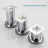KDDEON Feet,Set 4,for (2in) Modern Style Furniture Legs,Metal Table Legs,Non-Slip Sofa Legs,Pre-Drilled Kitchen