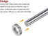 2pcs Shaft Collar, 25mm Bore Aluminum Alloy Set Screw Split Clamp-On Collars for Machine Tools