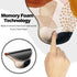 DOOKE Ergonomic Mouse Pad with Wrist Support and Coaster, Non-Slip PU Base for Home Office Working