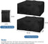 2 Pack 18.1 15 8.3 EEEKit Printer Dust Covers, Waterproof Printer Protective Cover Compatible with HP DeskJet Canon