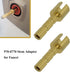 2 Pcs 970-0770 Stem Adapter with Screw for Faucet, Plumbing Equipment Replacement, Brass