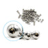 LC LICTOP 50pcs Button Head Socket Cap Screws, 1/4-20 3/4" Allen Hex 304 Stainless Steel Bolts