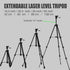 Xincere 55-inch 1/4"-20 Lightweight Aluminum Laser Level Tripod Stand with Bubble Level, Quick Release Plate with Screw