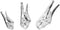 Performance Tool W1107DB 3-Piece Lock Grip Pliers Set
