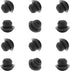 12PCS Black 8mm (5/16") Floor Bottle Jack Plugs, Rubber Oil Filler Plug for Reservoir Filler Hole