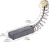 10 Pcs Carbon Brushes with Wire Leads and Brush Springs, 28 mm x 10 mm x 6 mm for Generic Electric Motor
