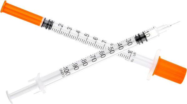 1ml Syringe with 31 Gauge 5/16" Needle, 1cc Lab Sample Syringes, Individually Packaged, Pack of 20