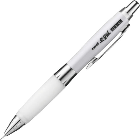 Uni Alpha-Gel Shaker Mechanical Pencil 0.5mm with Firm Grip, White (M5619GG1P.1)