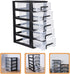 Cabilock Storage Drawers Desk Organizer with 5 Clear Plastic Drawers, Mini Storage Bin for Craft and Stationery