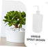 1000ml Homoyoyo Narrow Mouth Wash Bottle: Bend Succulent Watering Can Plastic Squeeze With Curved Stem For Cleaning