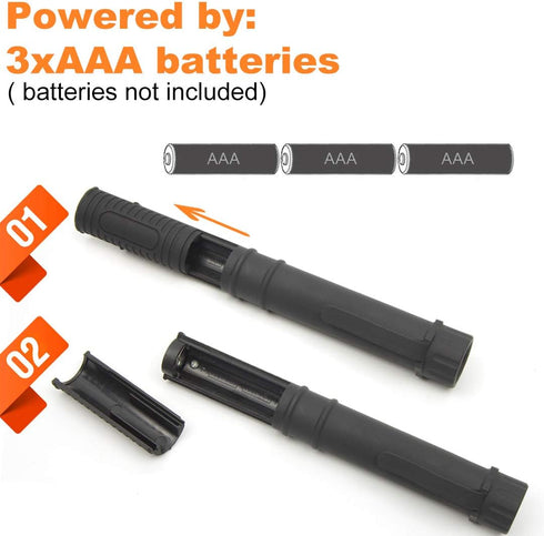 8 Pack COB LED Work Flashlight with Magnetic Base and Clip Multi-Function Pocket Pen Light Inspection Work Light
