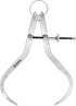 Groz 01412 6" Outside Caliper, Spring, Matte Finish with Solid Nut
