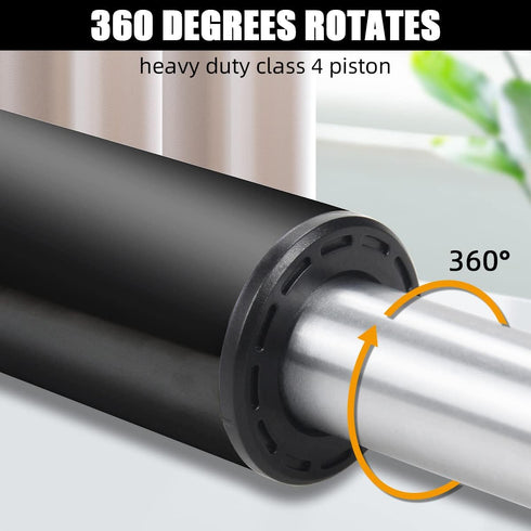 Office Chair Cylinder Replacement, 5.5 Inch Long Extension Stroke, Heavy Duty Gas Cylinder Fits Most Chairs