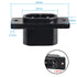 PNGKNYOCN IEC320 C8 2-Pin Male Plug Power Socket Connector, AC 250V 2.5A Screw Mount Adapter (6-Pack)