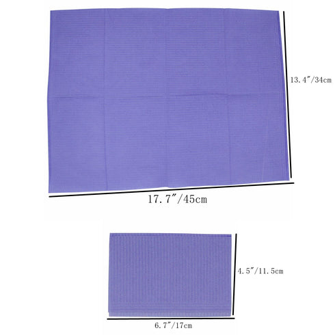 Bibs,125pcs 13 18 inches Disposable Dental X Table Covers Clean Pad,Underpad Hygiene Personal Bib Waterproof Table loth