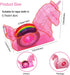 Cute Unicorn Tape Dispenser, Pink Mini Desktop Holder with Rainbow Refill Tape for Kids School Office