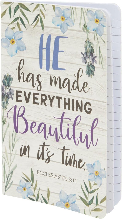 Faith Prayer Journal Notebooks for Women, 6 Pack, 5x8 In with Inspirational Quotes
