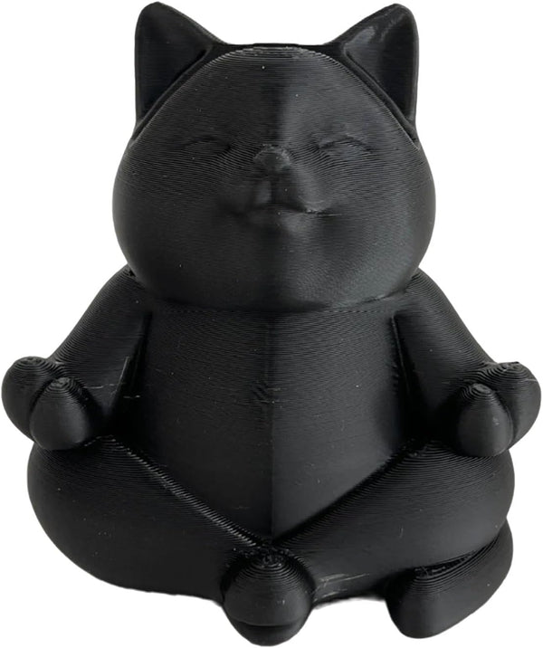 Vmohuyktx Animal Eyeglass Holder Meditations Cats Statue Figurines Sunglasses Display Stand, Nightstand Home