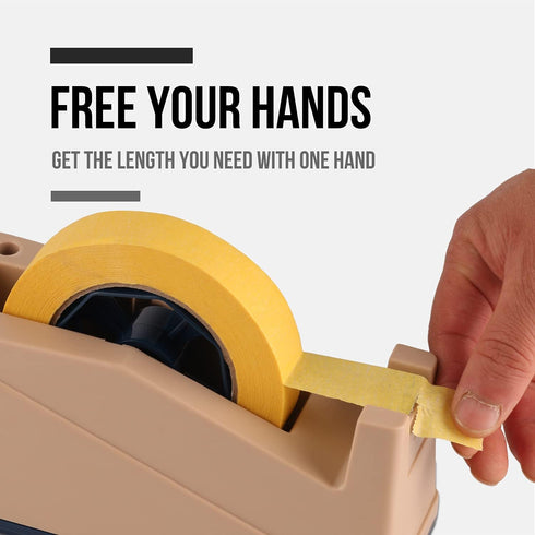 Lichamp Heat Tape Dispenser, Sublimation Heat Transfer Holder for 3 inch Core Heat Resistant Tape (0128BL)