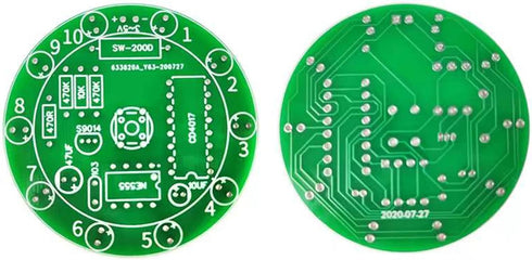 DIY Practical Soldering Practice Kit, Learning Electronics Training Board