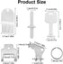 AYWFEY 6 5 59002, 770301, Pcs Universal Paper Towel Dispenser Key, with Key Rings, Replacement Key Compatible